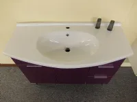 Mobile arredo bagno A terra Birex Idrobath viola con sconto