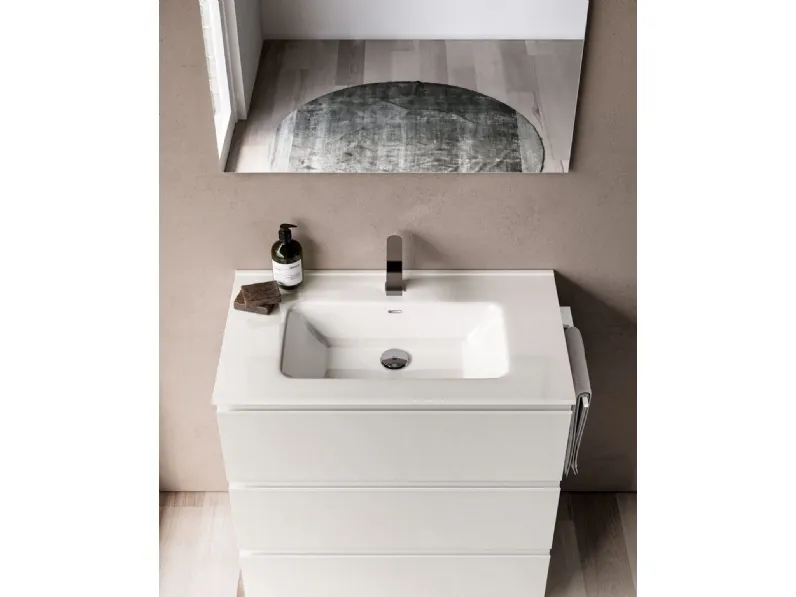 Mobile arredo bagno A terra Idea group System a prezzo scontato