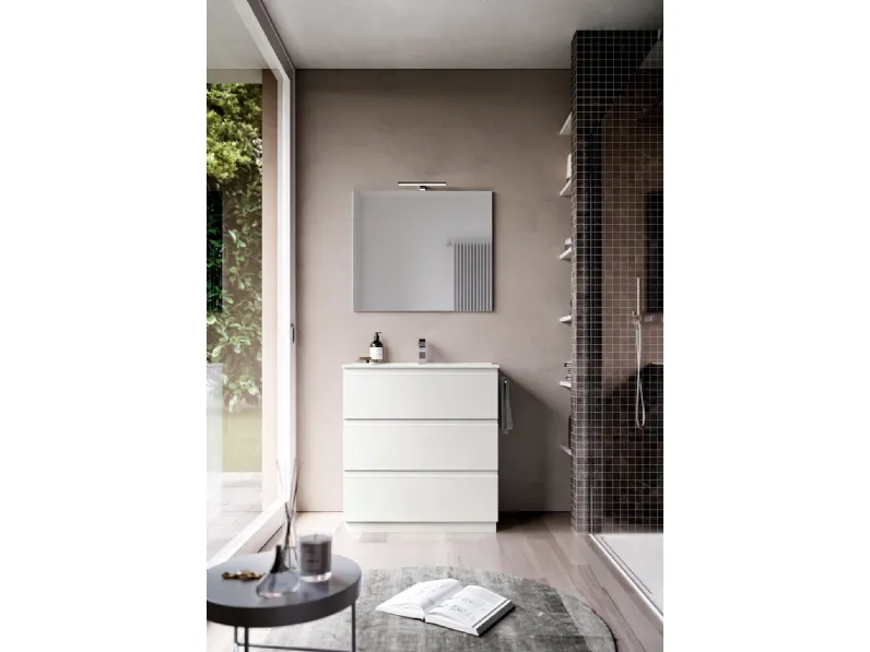 Mobile arredo bagno A terra Idea group System a prezzo scontato