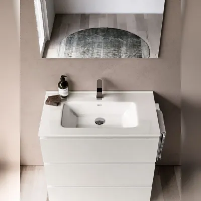 Mobile arredo bagno A terra Idea group System a prezzo scontato