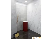Mobile bagno A terra Lavabo cilindro rosso scuro  Ideagroup a prezzi outlet