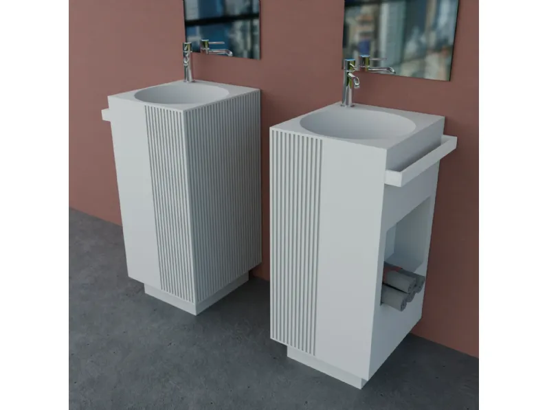 Mobile arredo bagno A terra Mya design Manhattan con sconto
