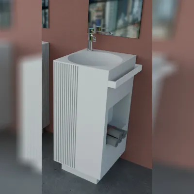Arredamento bagno: mobile Mya design Manhattan in Offerta Outlet