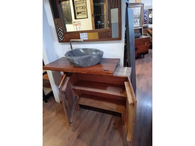 Mobile bagno Nuovi mondi collection Mobile bagno design carribe  IN OFFERTA OUTLET