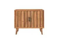 Arredamento bagno: mobile Outlet etnico Credenza lines 2 ante in Offerta Outlet