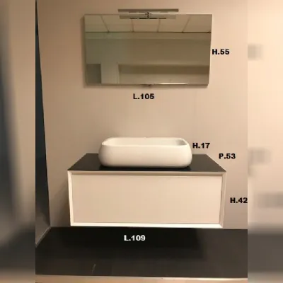 Mobile arredo bagno Sospeso Arcom Karma in offerta