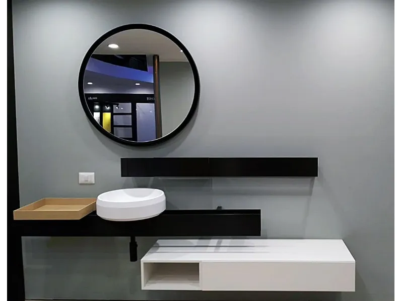 Composizione rigo Collezione esclusiva: mobile da bagno A PREZZI OUTLET