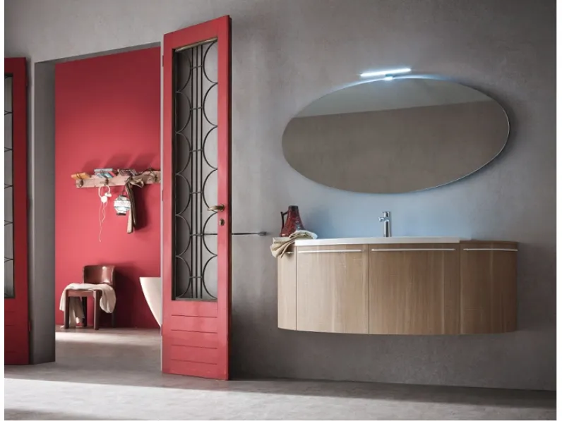 Mobile arredo bagno sospeso Compab B.04 a prezzi scontati