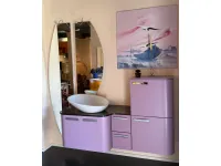 Arredamento bagno: mobile Compab Bagno curvo lilla a prezzi convenienti