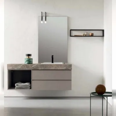 Mobile arredo bagno Sospeso Compab Bg004 a prezzo conveniente