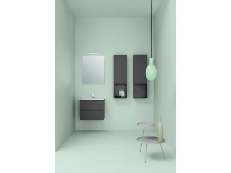 Mobile arredo bagno Sospeso Compab Bgo up001  in svendita