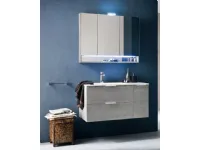 Mobile bagno sospeso Compab con specchiera contenitore in offerta