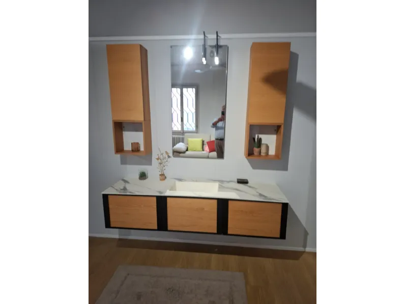 Mobile bagno in legno modello Mobile bagno compab di Compab a prezzo scontato