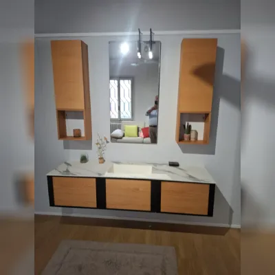 Mobile bagno in legno modello Mobile bagno compab di Compab a prezzo scontato