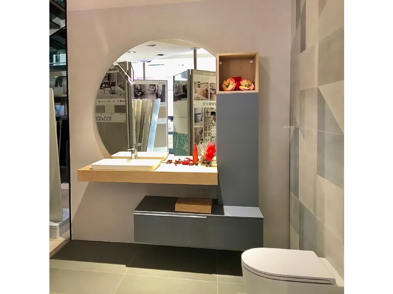 Mobile bagno a terra Airy di Eurobagni SCONTATO - 50%