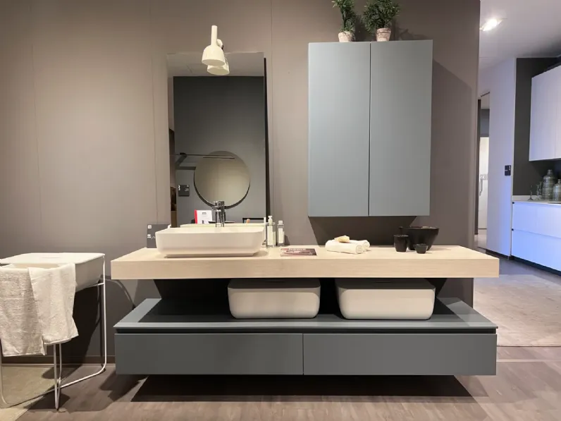 Mobile bagno Sospeso Qi Scavolini bathrooms scontato - 54%