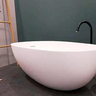 Vasca da bagno in Resina modello Agape - vasca spoon Collezione esclusiva a prezzo Outlet