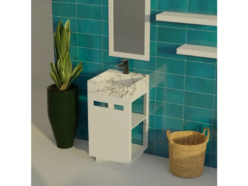 Arabesque Mya design: mobile bagno a terra A PREZZI OUTLET