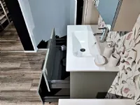 Mobile bagno in laminato modello B201 di Compab in Offerta Outlet