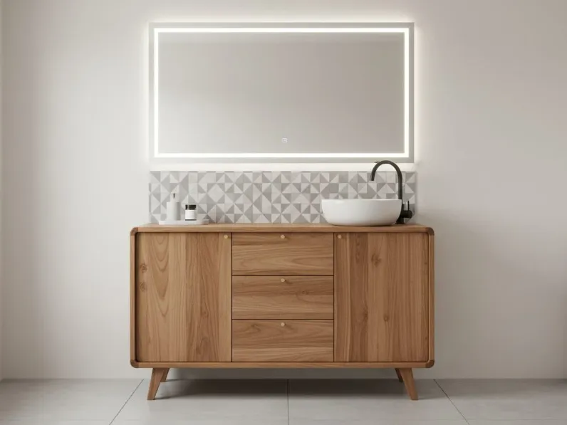ARREDO BAGNO Outlet etnico: mobile SCONTATO in OFFERTA OUTLET - 33%