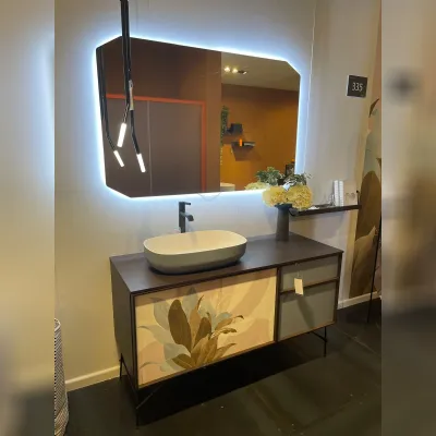 Mobile bagno Cv 335 des eucalipto Cerasa SCONTATO a PREZZI OUTLET