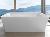 Mobile bagno A terra Kaldewei vasca libera installazione 175x75 cm - in acciaio smaltato 1174 incava Artigianale a prezzi outlet