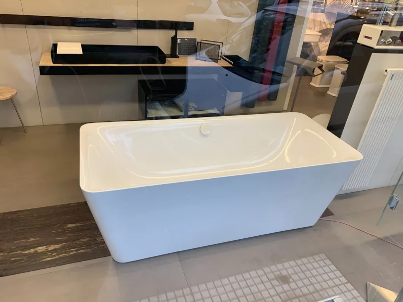 Mobile bagno A terra Kaldewei vasca libera installazione 175x75 cm - in acciaio smaltato 1174 incava Artigianale a prezzi outlet