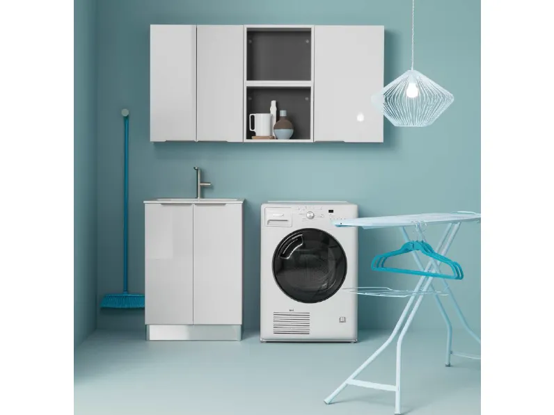 Mobile bagno A terra Lavanderia up028 Compab a prezzo scontato