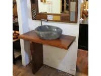 Mobile bagno A terra Mobile bagno design  rovere    Outlet etnico a prezzo scontato