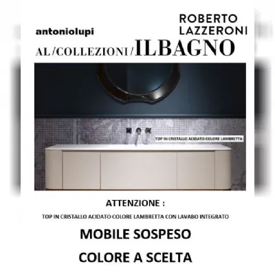 Mobile bagno Antoniolupi Mobile sospeso antoniolupi il bagno nuovo colore mobile da scegliere IN OFFERTA OUTLET