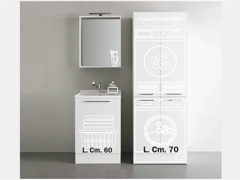Mobile bagno Arbi Lavanderia con un ribasso del 29%