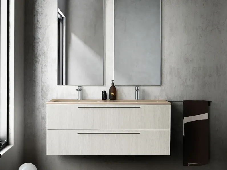 Mobile bagno Archeda Composizione light 09 in OFFERTA OUTLET 