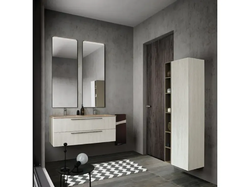 Mobile bagno Archeda Composizione light 09 in OFFERTA OUTLET 