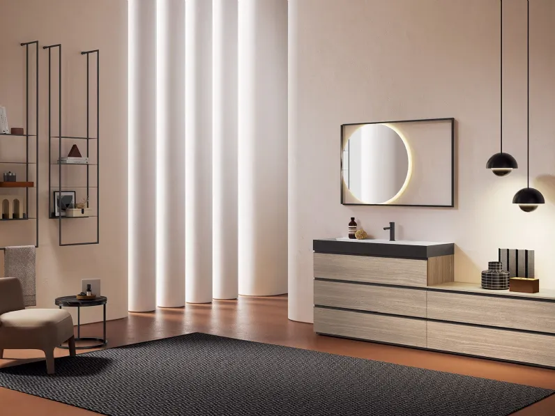 Arredamento bagno: mobile Ardeco Ardeco yang 6 in offerta