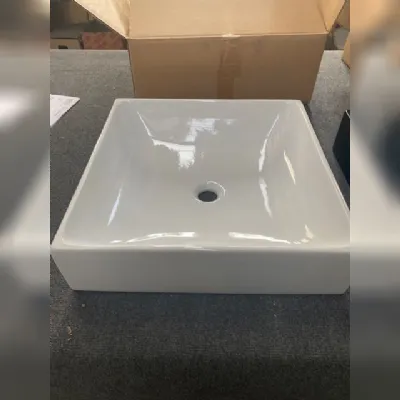 Mobile bagno Arlexitalia Lavabo in ceramica quadrato con uno sconto imperdibile