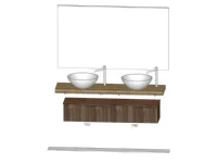 Arredamento bagno: mobile Arteba Rustech rt11 in Offerta Outlet