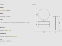 Mini mo 04 Artigianale: mobile bagno sospeso A PREZZI OUTLET