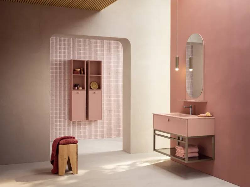 Mobile bagno sospeso Picta 11 di Artigianale SCONTATO - 40%