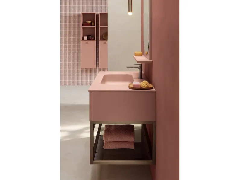 Mobile bagno sospeso Picta 11 di Artigianale SCONTATO - 40%