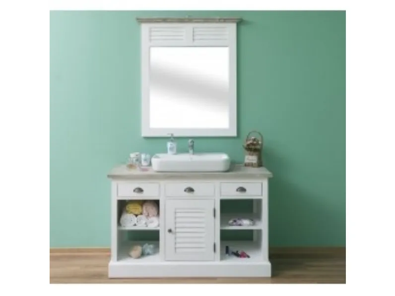 Mobile bagno Artigianale Shabby IN OFFERTA OUTLET