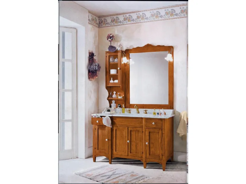 Mobile bagno A terra Composizione-arredo bagno imod.bart in promo-sconto del 40% Artigiani veneti a prezzo scontato