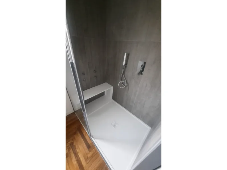 Bank solid surface Mya design: mobile bagno a terra A PREZZI OUTLET