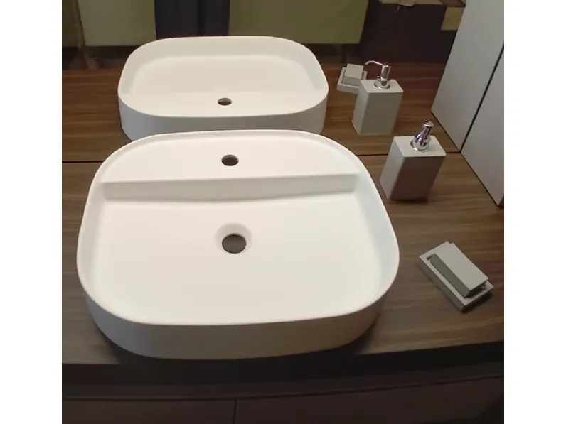 Mobile bagno Sospeso Composizione mobile bagno m3 system Baxar scontato - 40%