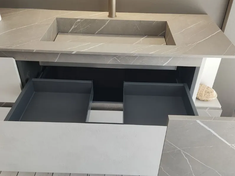 Mobile bagno moderno M2 system double di Baxar in OFFERTA OUTLET - 40%