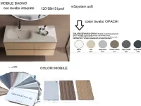 Mobile bagno Baxar M3 system soft 120 IN OFFERTA OUTLET