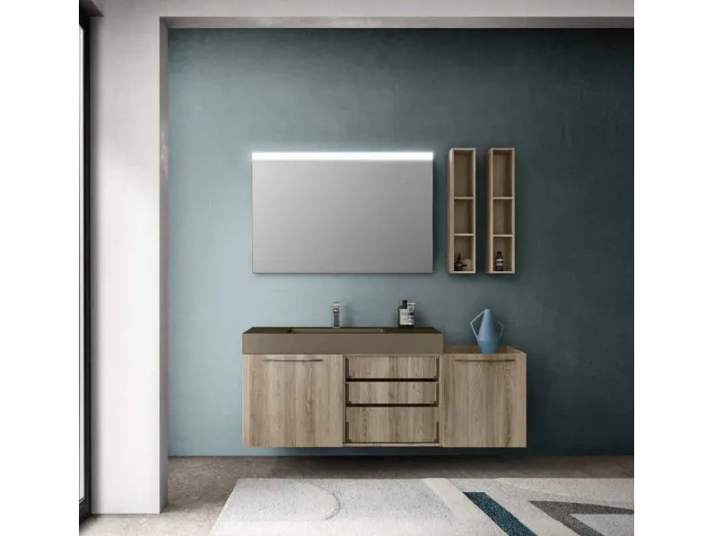 Mobile Bagno Moderno di Cerasa modello Bianca 11 