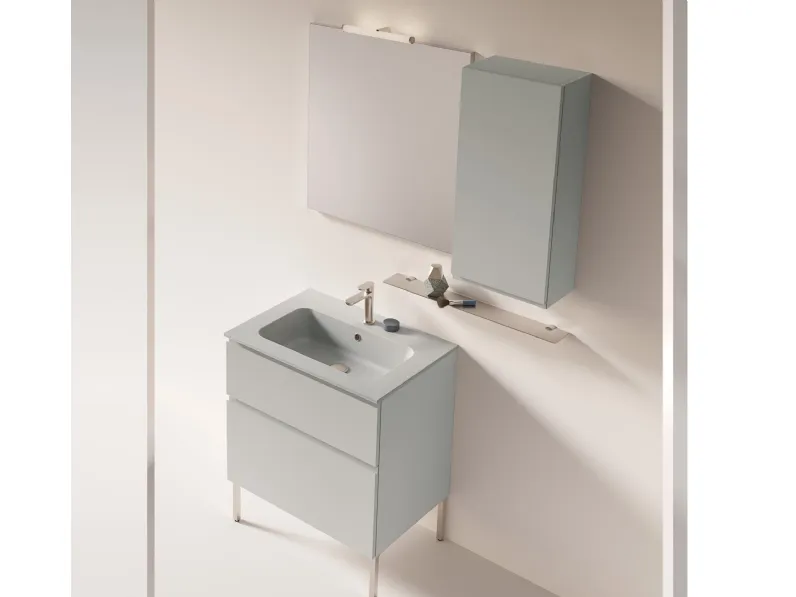 Blocco5 da expo Compab: mobile bagno a terra A PREZZI OUTLET