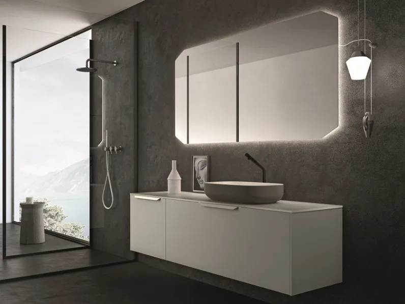 Mobile bagno Cerasa Nero lab con uno sconto imperdibile