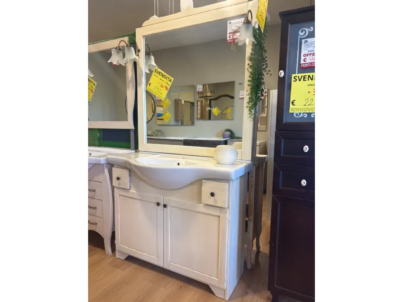Mobile bagno artigianale  Artigianale: mobile bagno a terra A PREZZI OUTLET