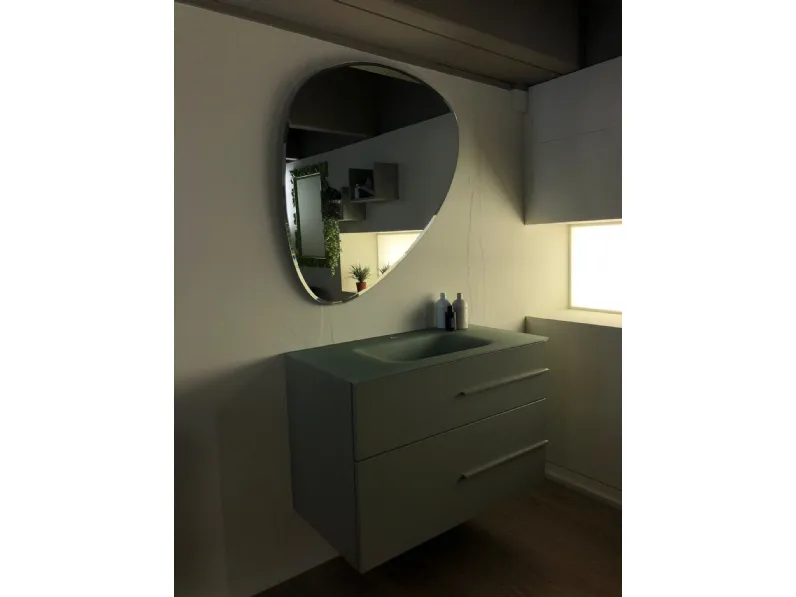 Mobile arredo bagno Sospeso Compab F2-b201 in svendita